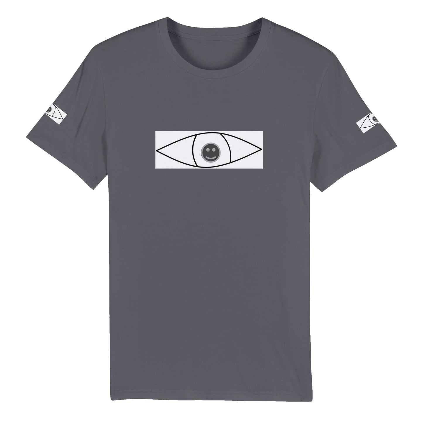 EyE's Crewneck T-shirt (grey top black eye)